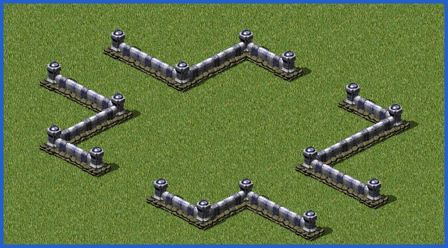 盟军混凝土围墙